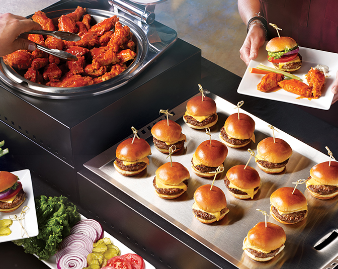 Jumbo Wings & Sliders