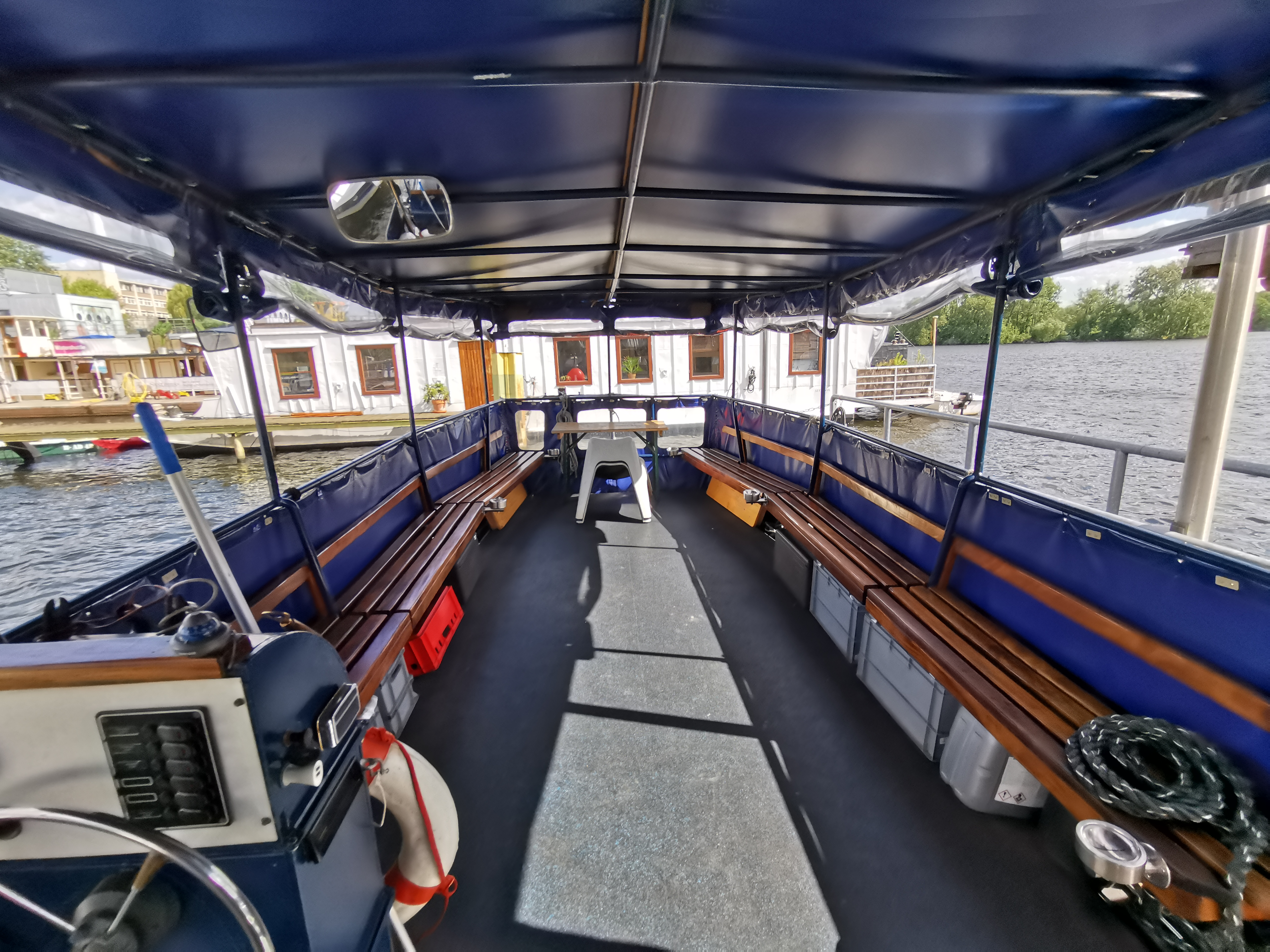 Hopper party boat for stag or hen parties Boat rental