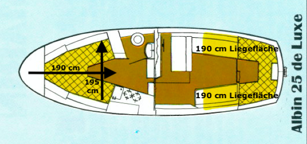 Hausboot Grundriss