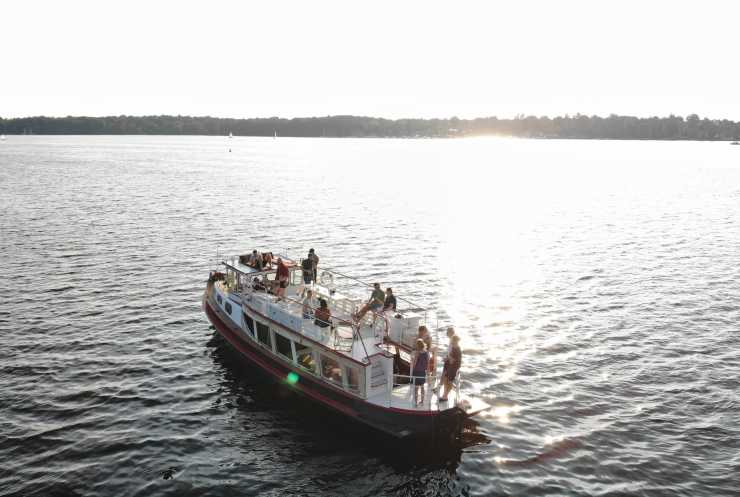 Sonnenuntergang auf der Havel