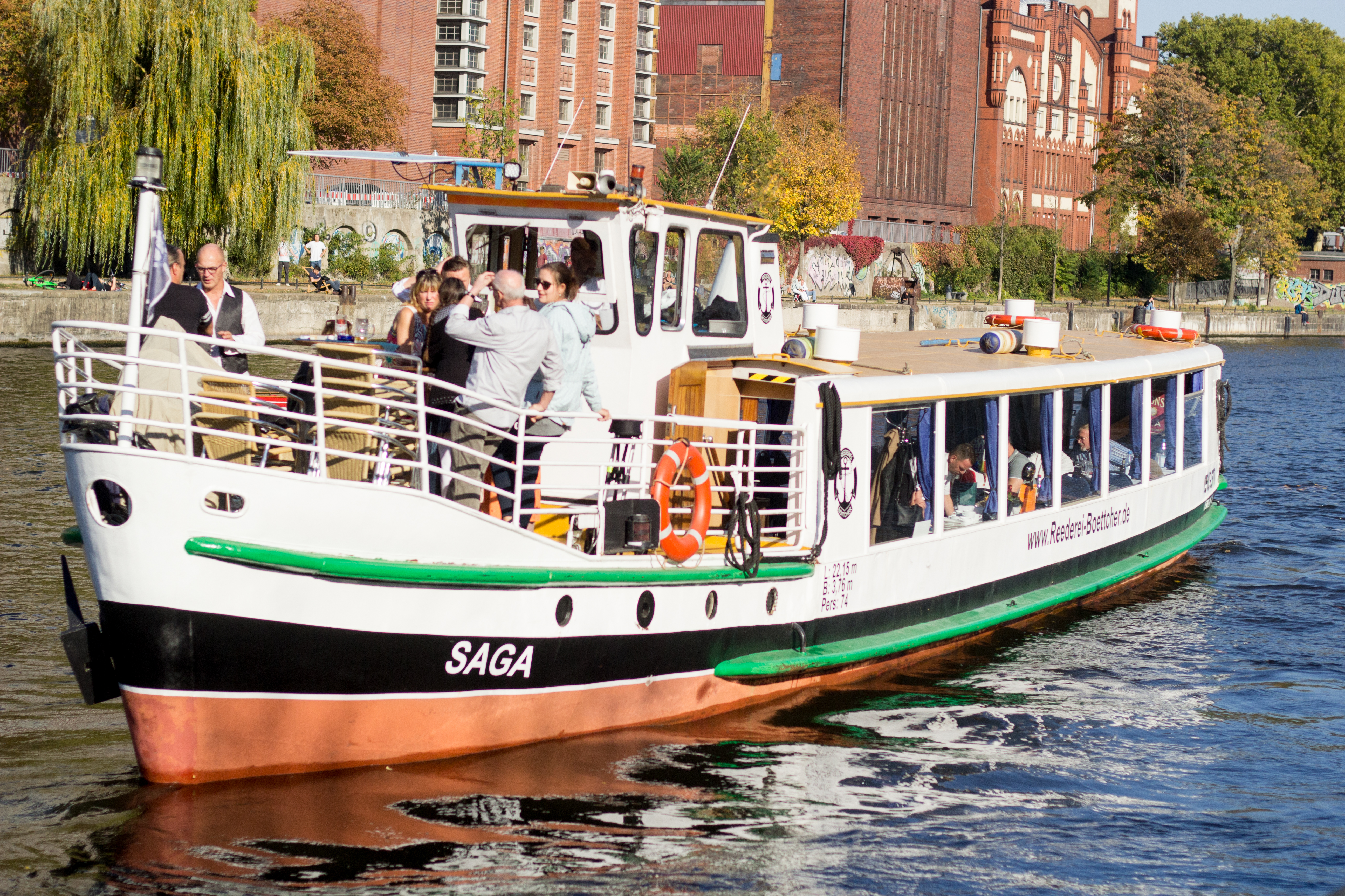 Berlin 's most popular party boats for rent Berlin boat rental