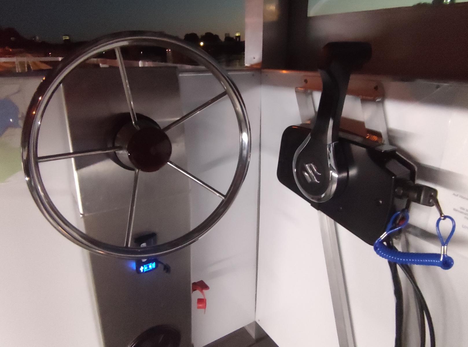 Party Raft with slide and grill | raft rental Lake Tegel