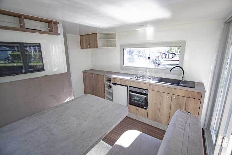 kitchen houseboat