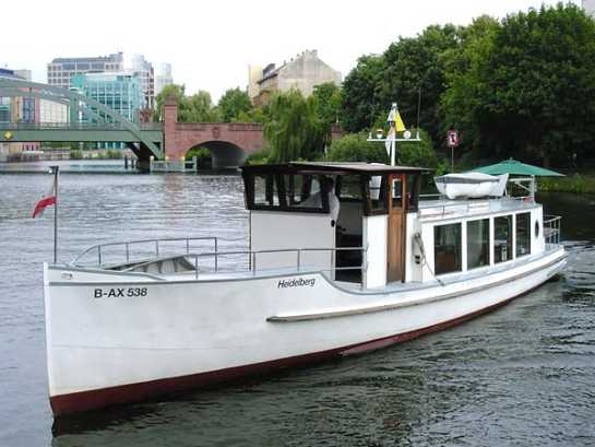 Bootstour mit der MS Heidelberg in Spandau