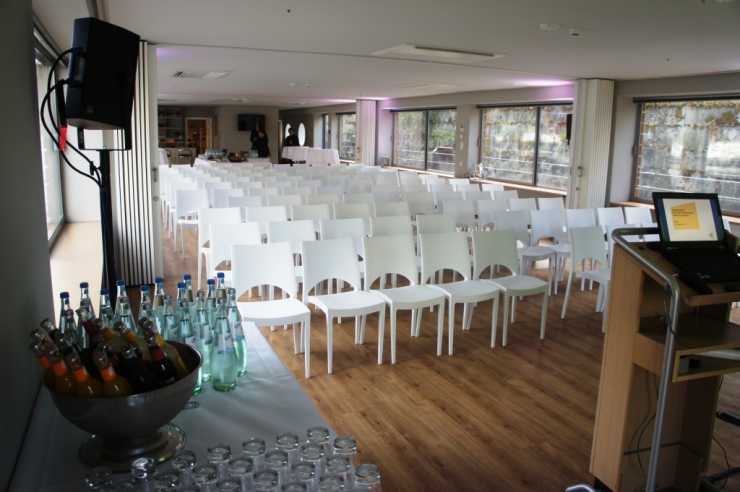 Conference seating on the Berlin seminar ship