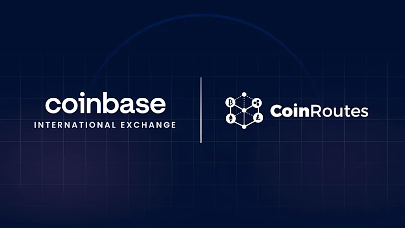 CoinRoutes partners with Coinbase International Exchange to improve institutional access to perpetual futures