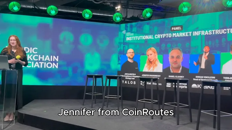 From the Nordic Blockchain Association Conference: Jennifer Shaughnessy Discusses the Future of Institutional Digital Assets