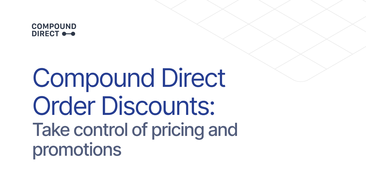 Pay Less Direct Order Compound Direct Order Discounts: Take control of pricing and promotions ...