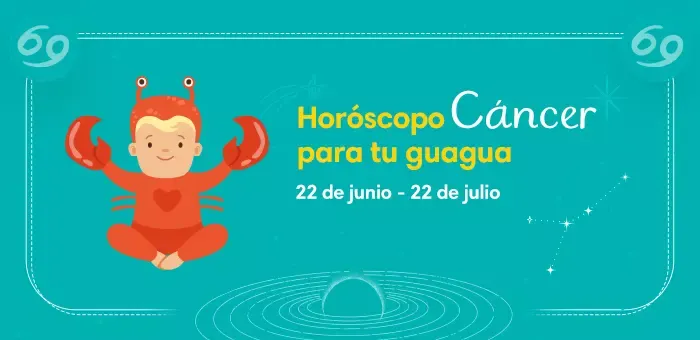 Personalidad del horóscopo cáncer para tu bebé