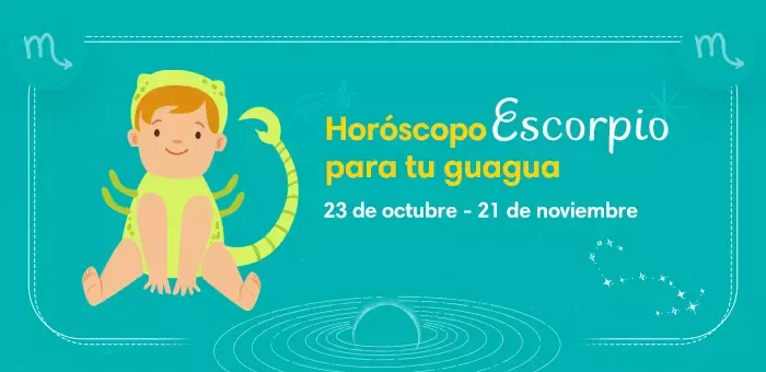 Personalidad del horóscopo Escorpio para tu bebé

Escorpio
23 de octubre- 21 de noviembre