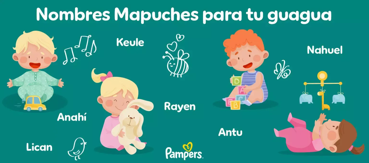 Nombres mapuches para tu guagua