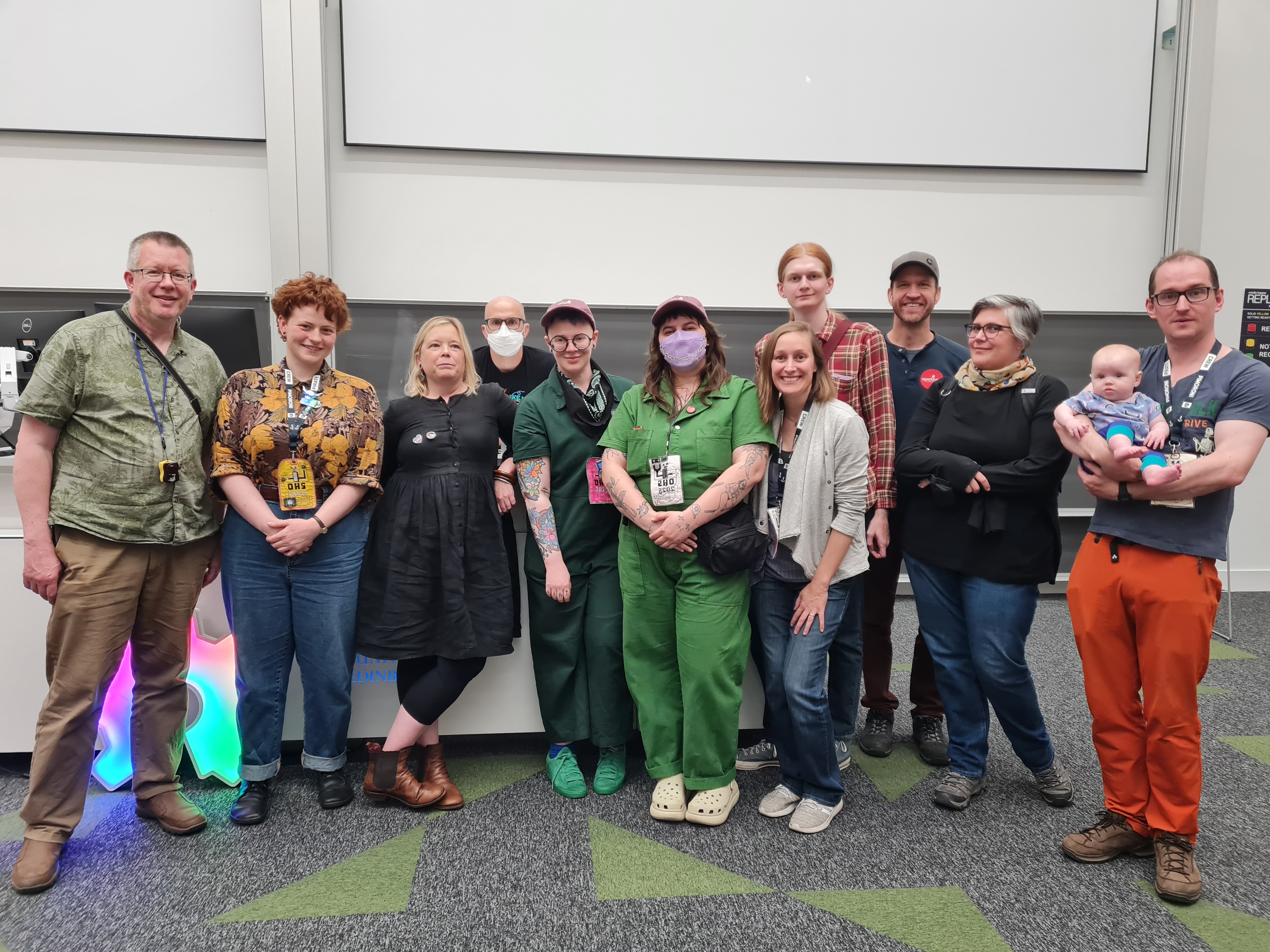 photo of volunteers and organizers of OHS2025