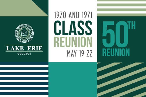 1970 and 1971 Class Reunion 50th reunion will be held May 19-22. Event Banner. 