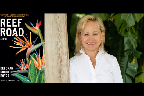 Alumna Author Deborah Goodrich Royce '80 and her new book Reef Road