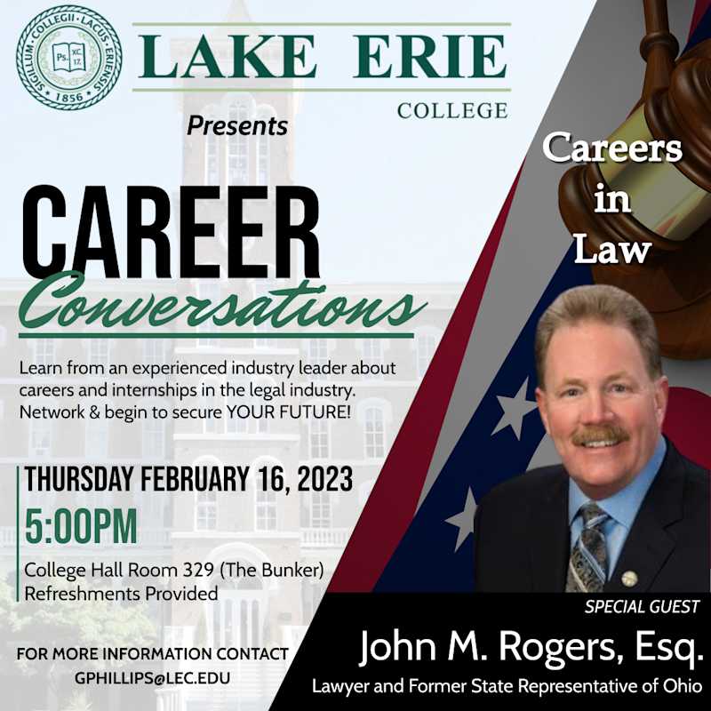 FEBRUARY Career Conversations John Rogers