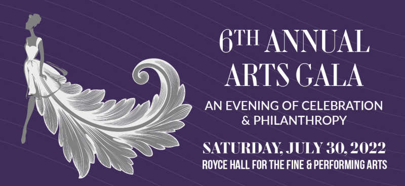 Graphic for the 6th Annual Arts Gala, 