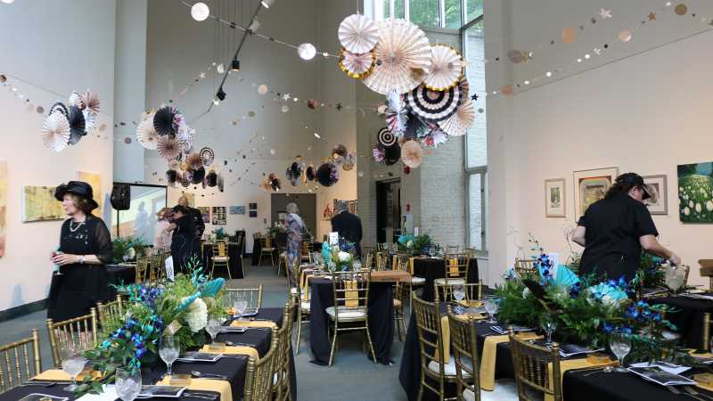 2021 Fine Arts Gala held in B.K. Smith Gallery at Royce Hall for the Fine & Performing Arts