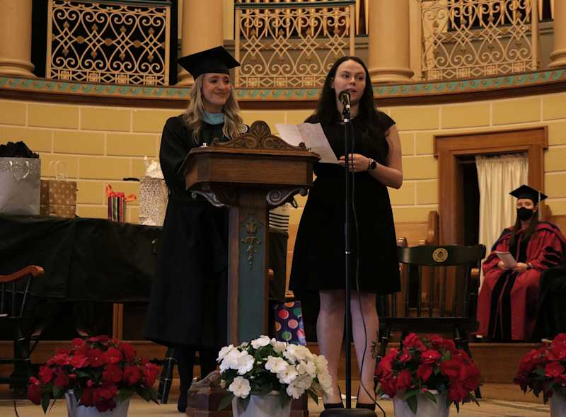 Photograph from the Laurel Society Honors Convocation 