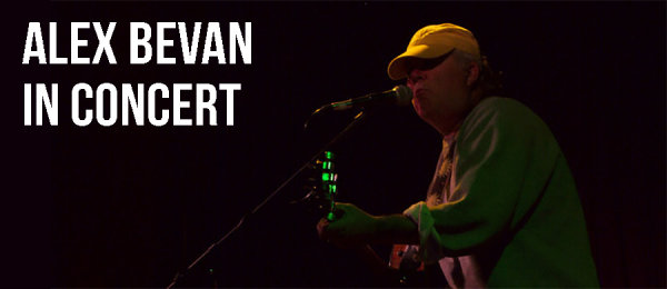 Graphic for Alex Bevan in concert