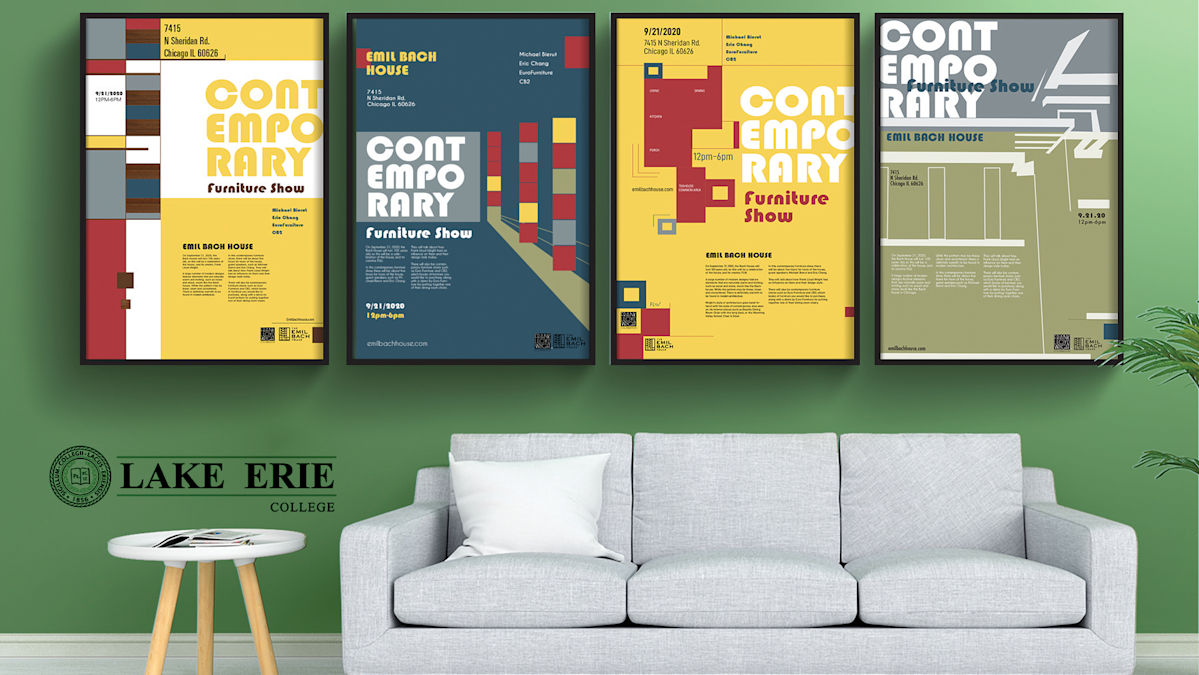 Marina Puhalj Wins National Graphic Design Competition Lake Erie College