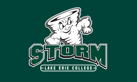 The Lake Erie College Athletics Storm Logo. 