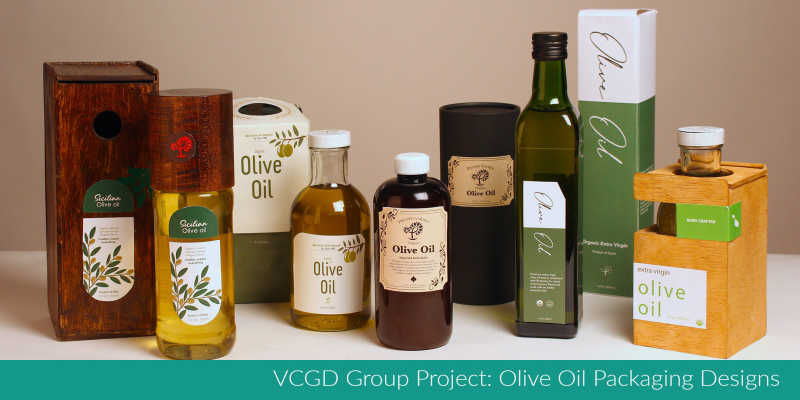 VCGD Olive Oil Package Design