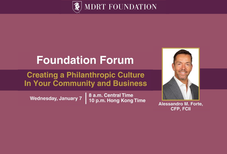 MDRT Foundation Forums 