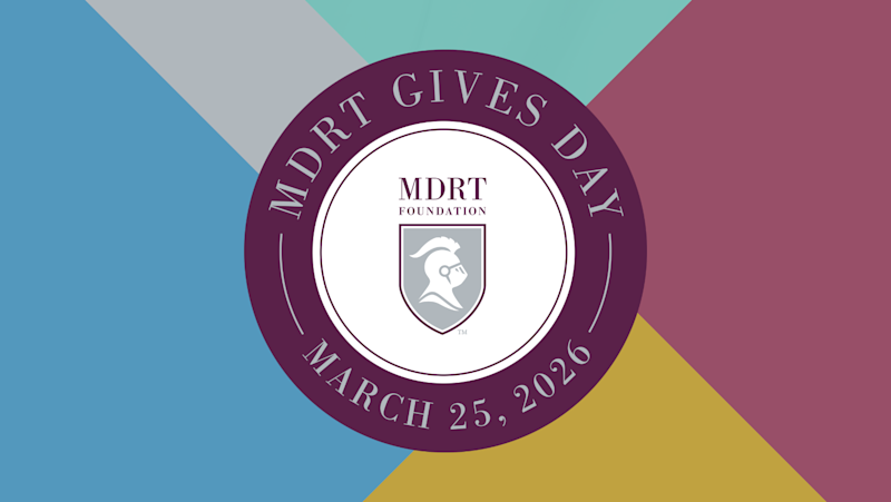 MDRT Gives Day will be held on March 25, 2026