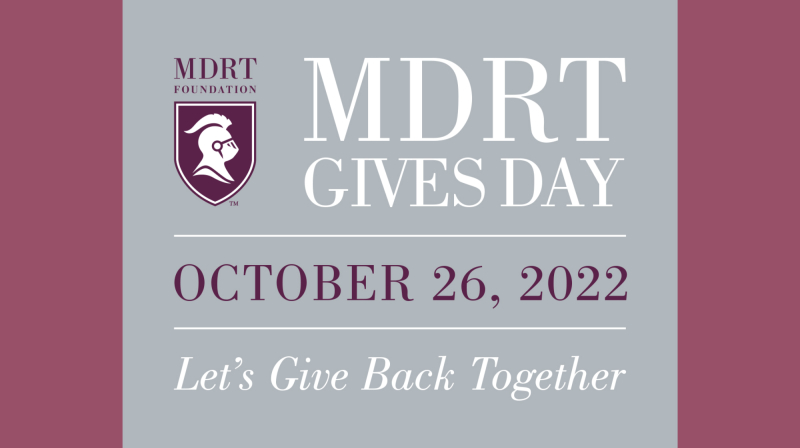 MDRT Gives Day 2022
