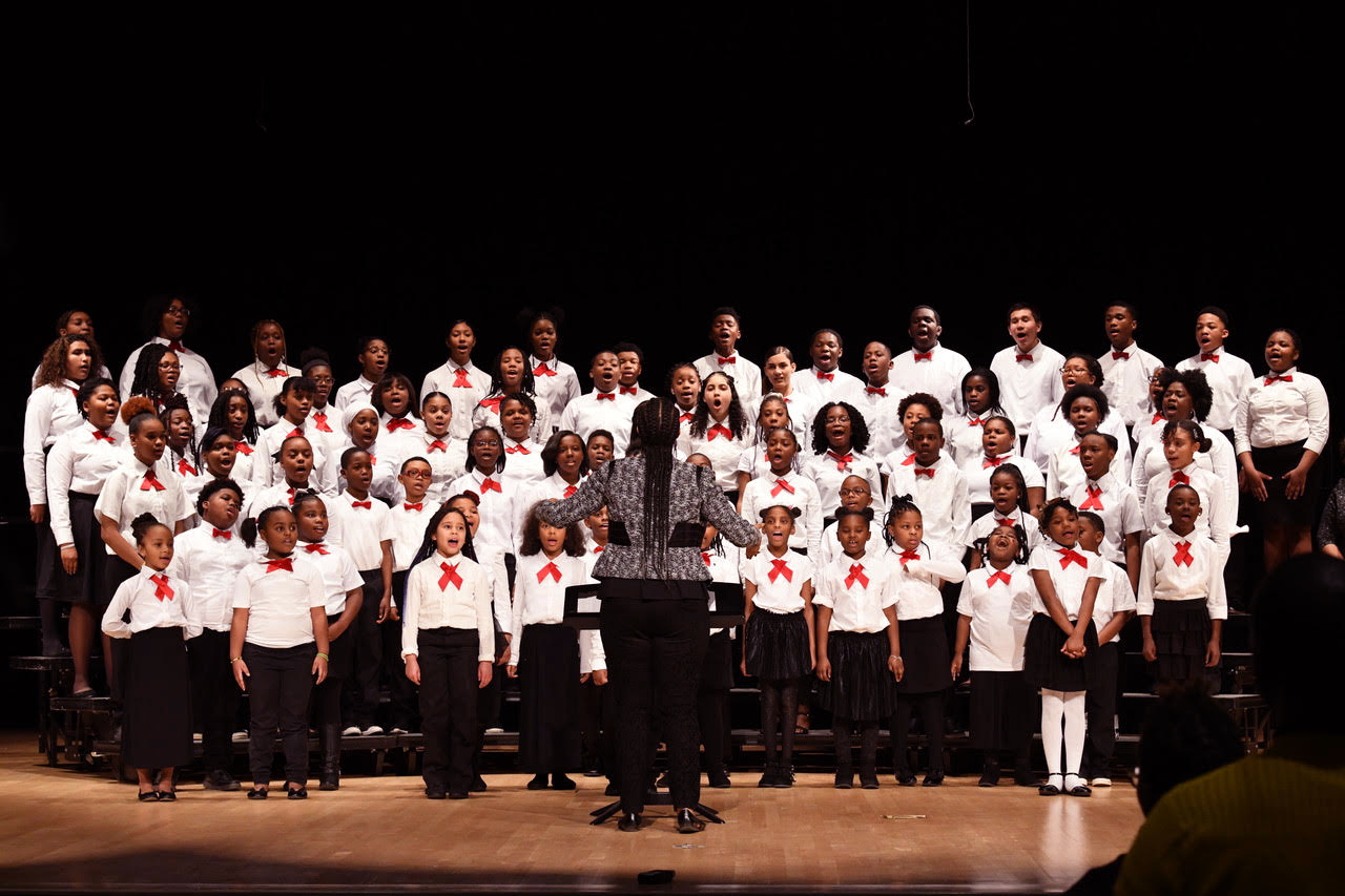 Choral performance from the Atlanta Music Project
