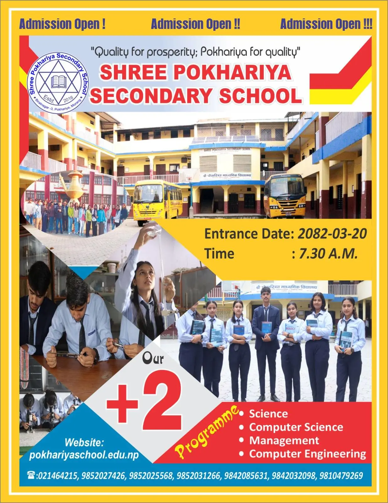 admission open