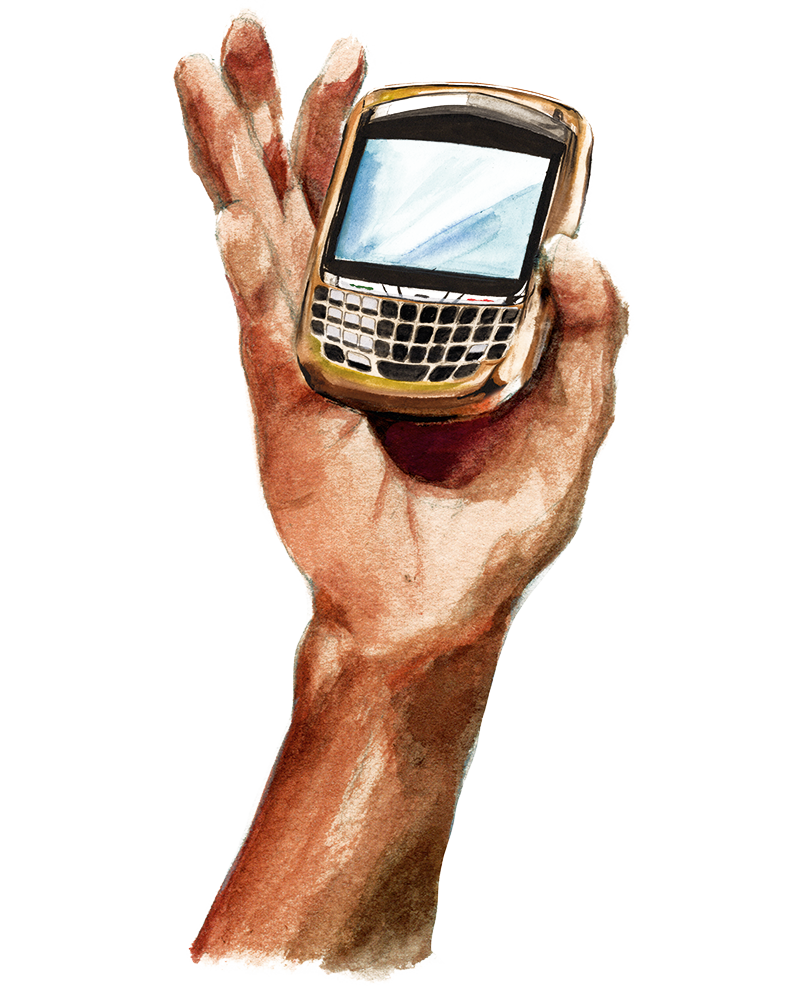 Blackberry Hand