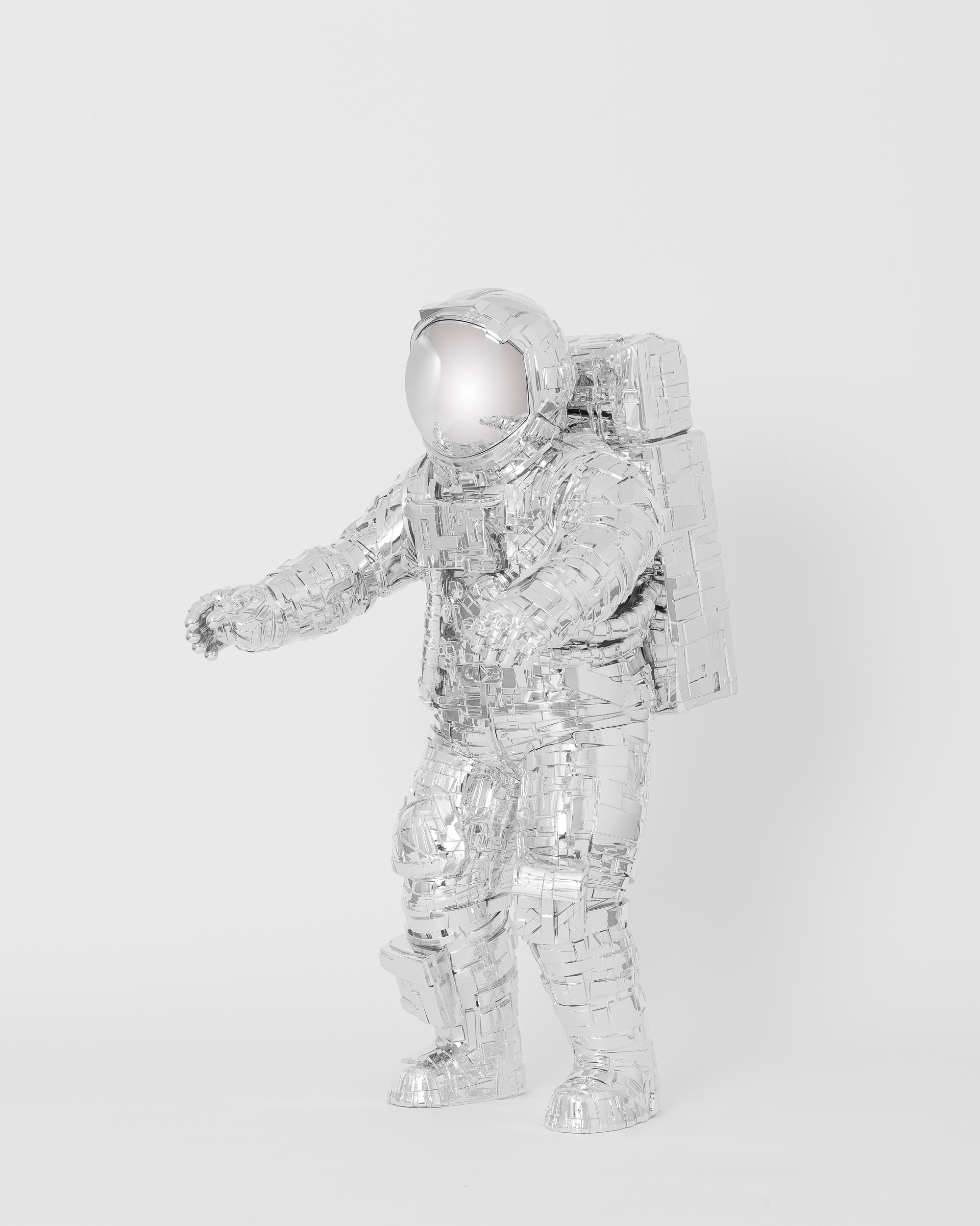 Billionaire Boys Club Michael Kagan Astronaut Figure Silver - US