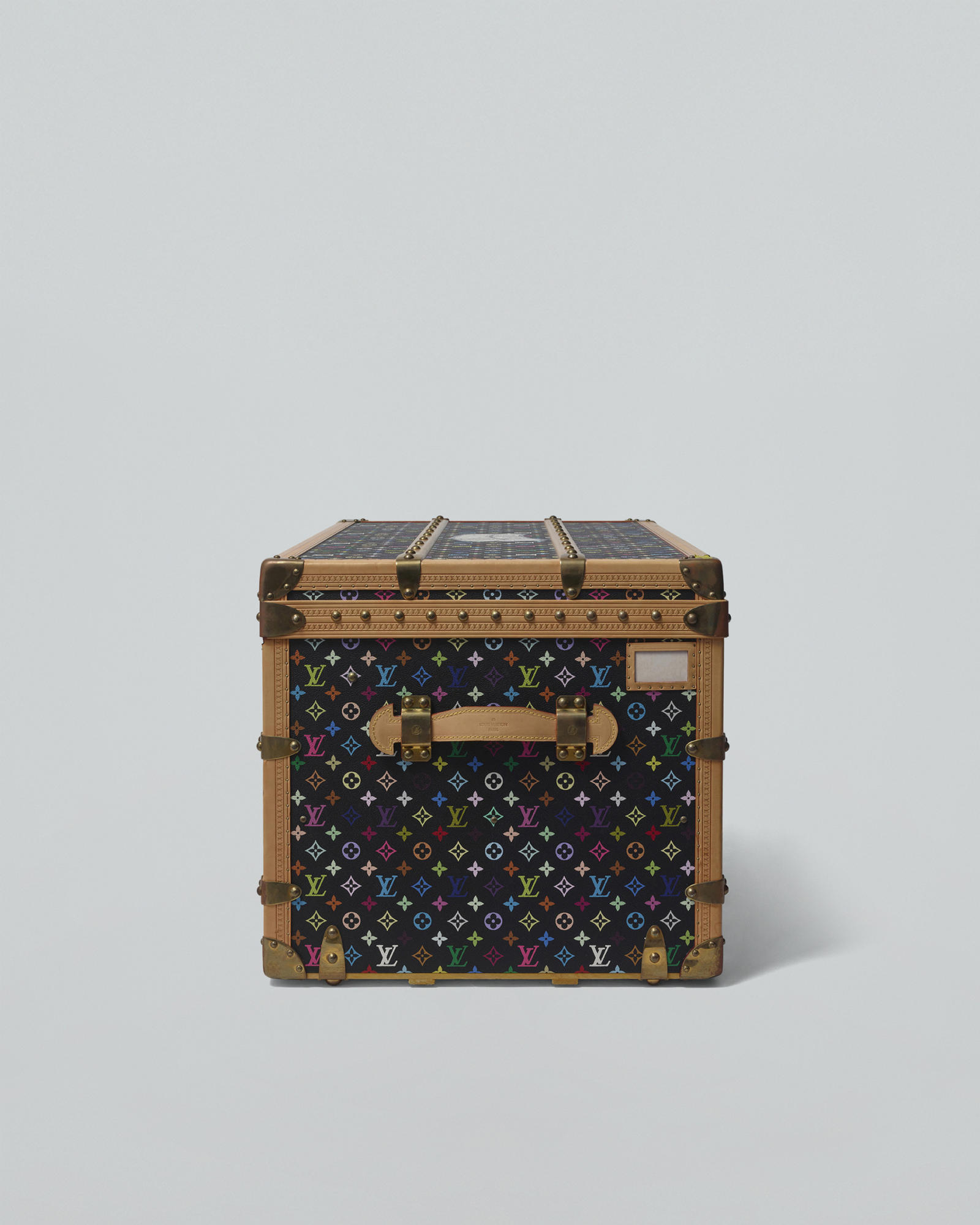 Louis-Vuitton-Multi-color-Monogram-Steamer-Trunk-4