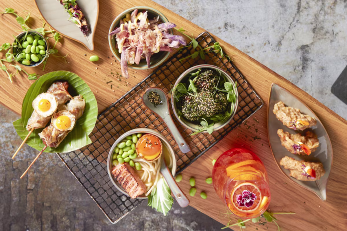 Bar kitchen asian beeld