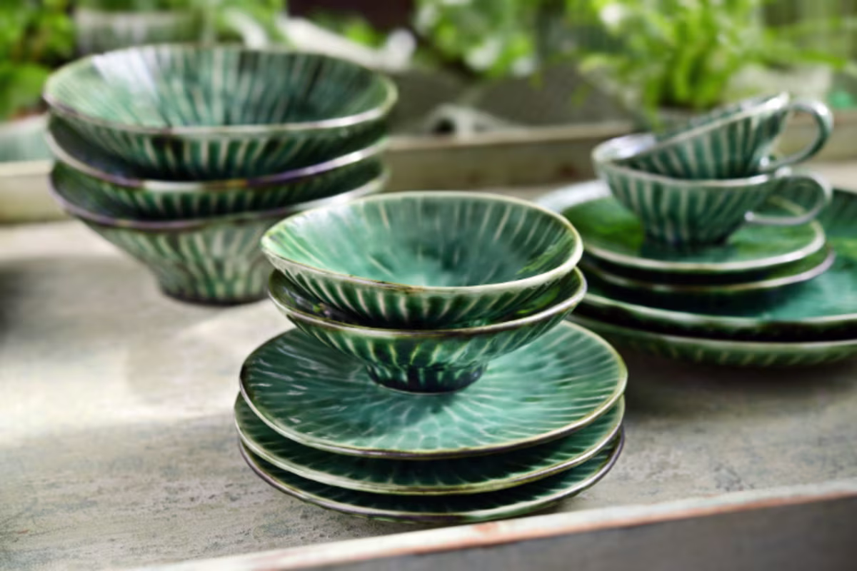 Tableware Verde Lanza beeld