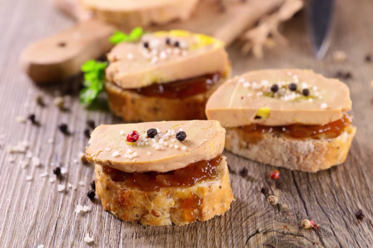 Sfeerbeeld van alternatieve foie gras niet gemest