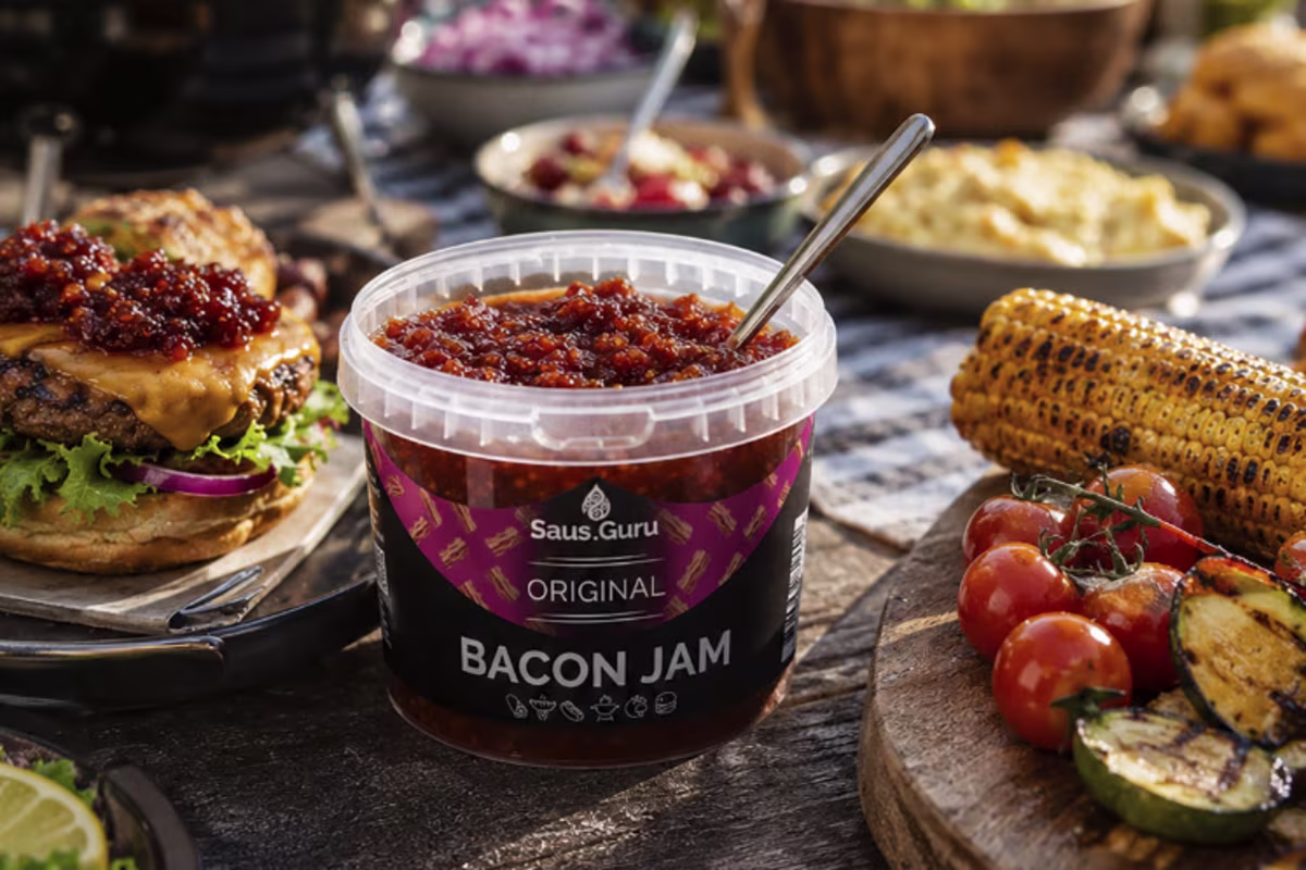 Sfeerbeeld van bacon jam