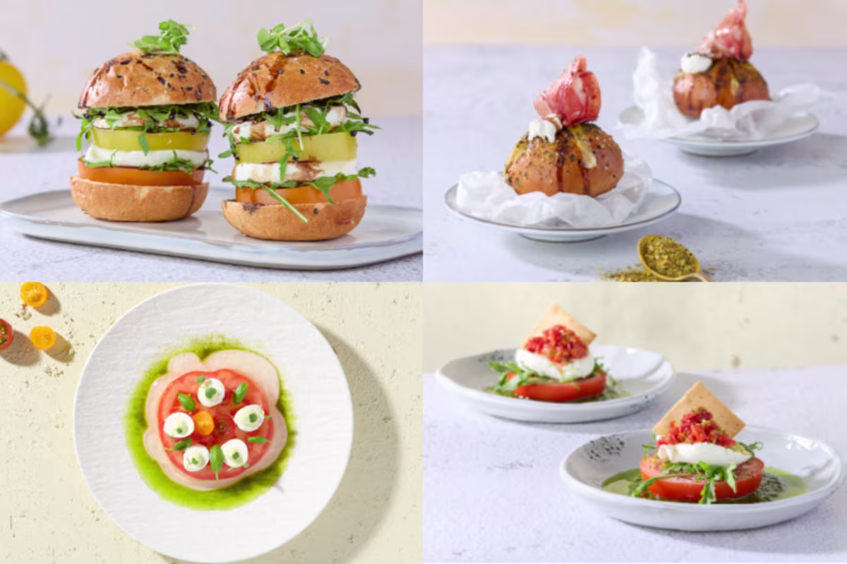 Mozzarella bar beeld
