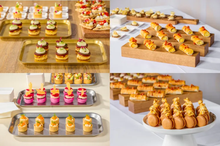 Party catering bites beeld