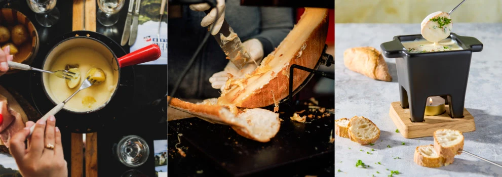 Sfeerbeeld Kaasfondue & Raclette drieluik