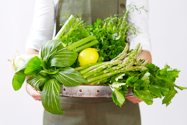 KOOK BEWUST campagne beeld schaal met groenten