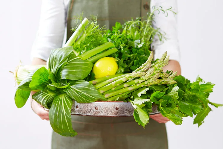 KOOK BEWUST campagne beeld schaal met groenten