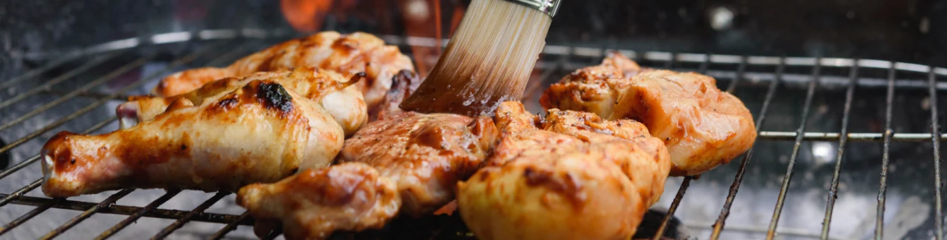 Sfeerbeeld BBQ wild en gevogelte big green egg