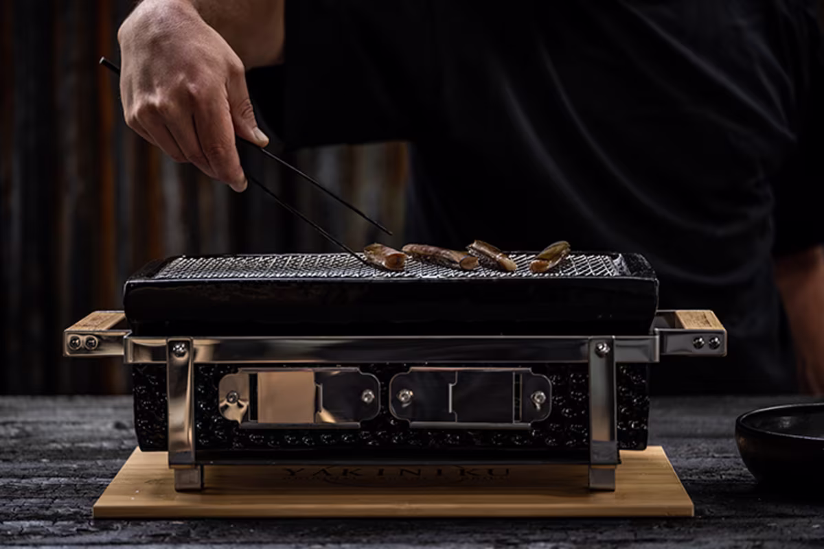 Sfeerbeeld Shichirin grill