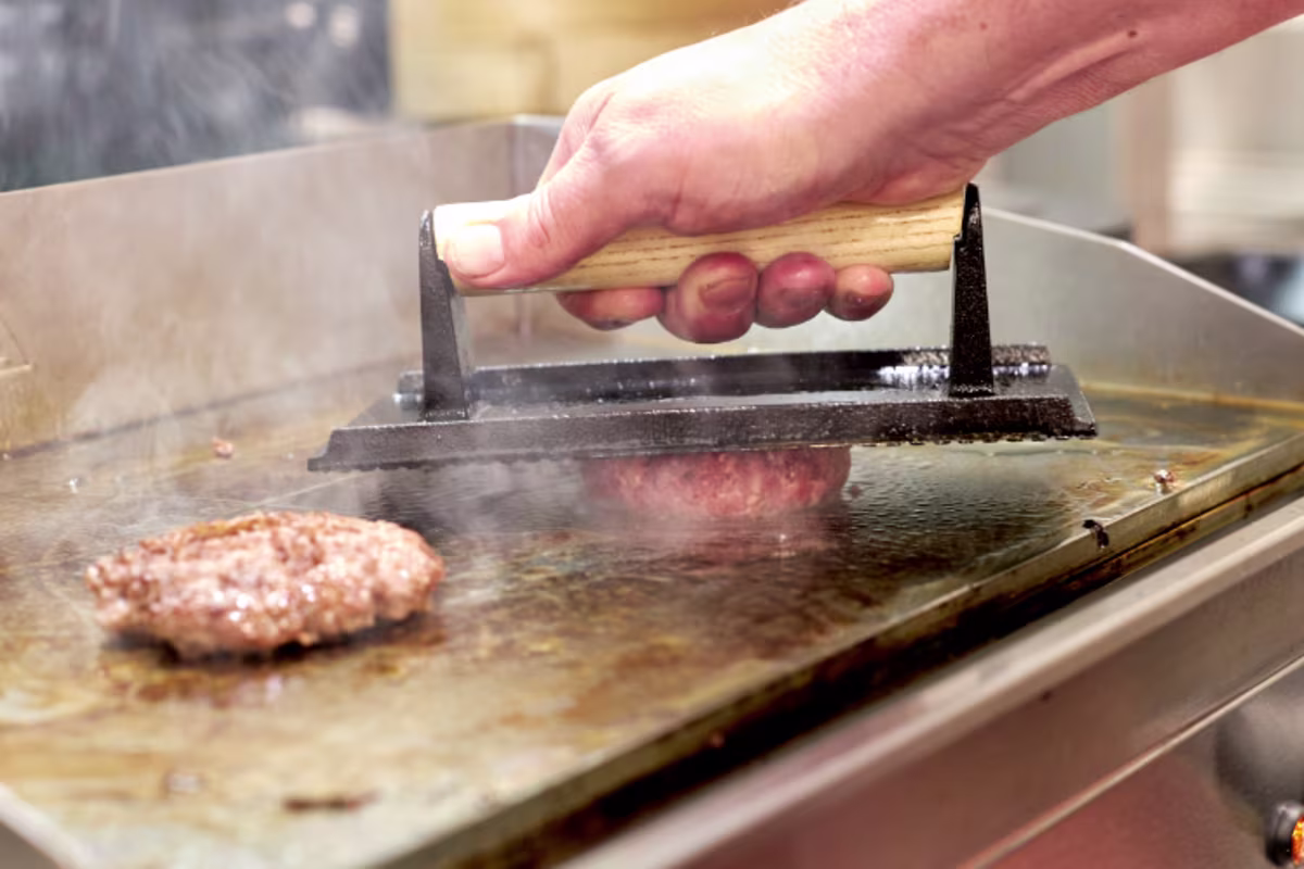 Sfeerbeeld van smash burger