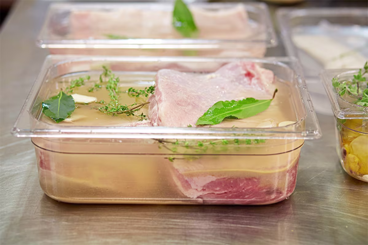 Techniek pekelen Brisket