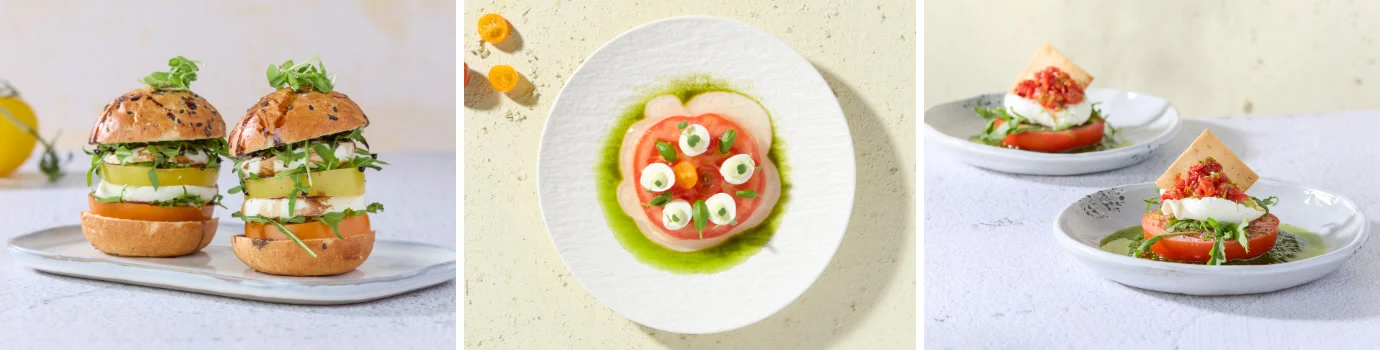 Inspiratie mozzarella bar banner beeld