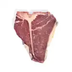 Beeld van T-bone steak voor vlees categorie