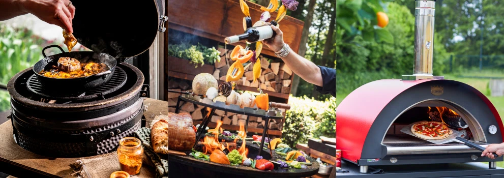 Professioneel Buiten Koken en BBQ sfeerbeeld